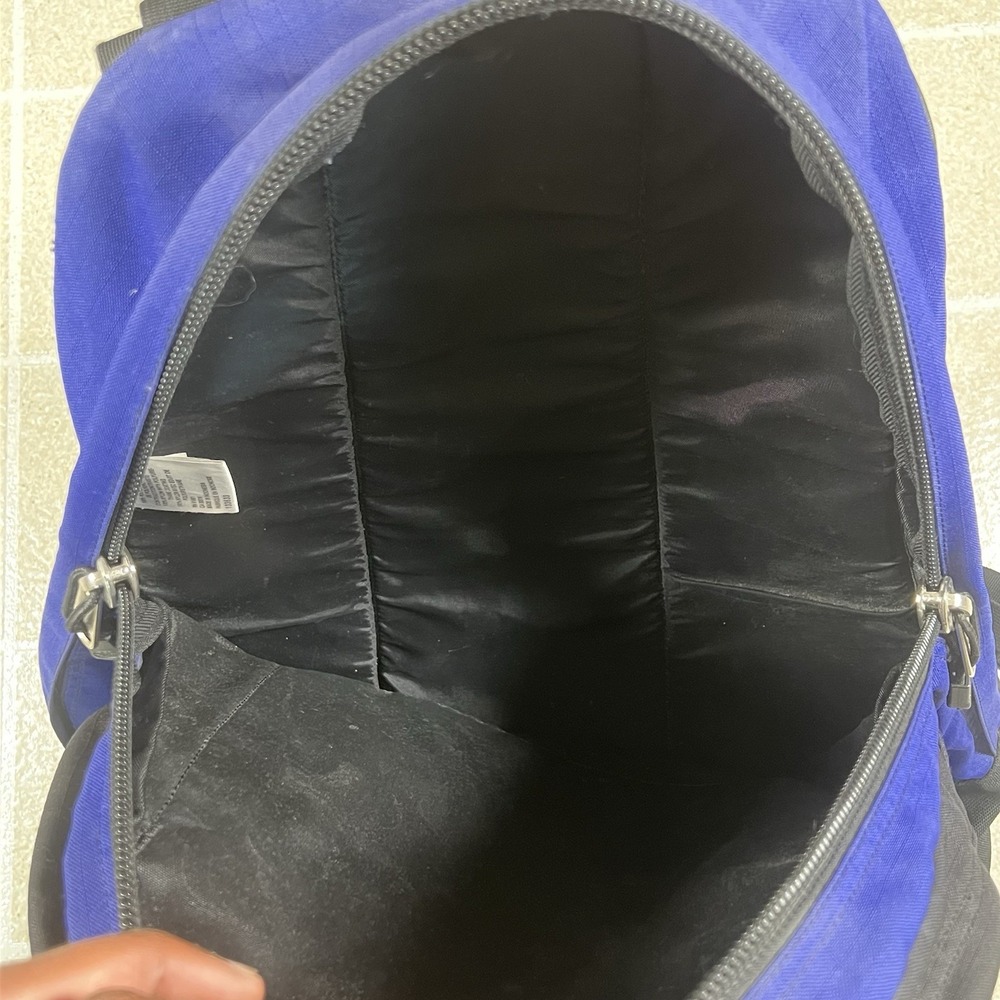 Vintage The North Face Yavapai Blue/Purple Black Hiking Backpack Gorpcore Y2k - Picture 7 of 8